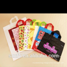 Customized wholesale carrier plastic shopping bags handles